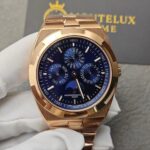 Replica vacheron constantin Overseas perpetual calendar ultra-thin 41.5 mm 18K 5N pink gold