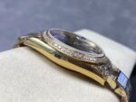 Replica Rolex Day-Date 228398TBR Yellow Gold & Diamonds Black Dial - Image 6
