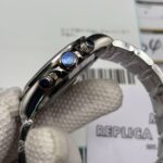 Super Clone Rolex Daytona 126506 “Platona”  Open Case Back | Ice Blue - Image 6