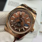 Rose Gold Sky-Dweller Replica - Image 4