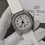 Replica Patek Philippe Aquanaut Diamond Watch - Image 10