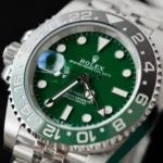 Superclone Rolex GMT-Master II 40 mm 126729VTNR Jubilee “Absinthe” - Image 6