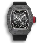 Replica Richard Mille RM35-01 BBR Factory Black Carbon Fiber Case