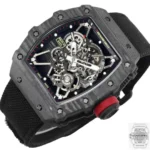 Replica Richard Mille RM35-01 BBR Factory Black Carbon Fiber Case - Image 2