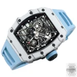 Replica Richard Mille RM35-01 BBR Factory Blue Strap - Image 2