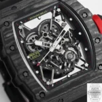 Replica Richard Mille RM35-02 Black Carbon Fiber - Image 6