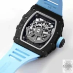 Replica Richard Mille RM35-02 Blue Rubber Strap - Image 6