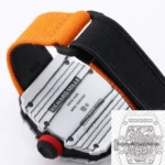 Replica Richard Mille RM35-01 BBR Factory Orange Strap - Image 2