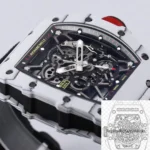 Replica Richard Mille RM35-01 BBR Factory Black Strap - Image 5