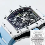 Replica Richard Mille RM35-01 BBR Factory Blue Strap - Image 7