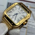 Clone Replica Cartier Santos W2SA0009 Gold Watch - Image 2