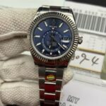 Rolex Sky-Dweller Blue Dial Stainless Steel 326934-0003 Oyster Replica - Image 4