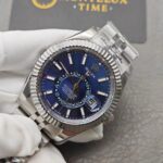 Rolex Sky-Dweller Blue Dial Stainless Steel 336934 Jubilee Replica