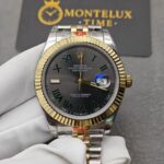 Replica Rolex Datejust Rhodium Dial 126333 “Wimbledon” Fluted Jubilee 41mm Superclone