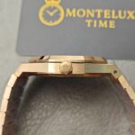 Audemars Piguet Royal Oak Skeleton Rose Gold Ref15407 Super Clone Replica