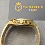 Replica Swiss Audemars Piguet Royal Oak Chronograph Yellow Gold & Smoked Champagne Dial 41mm