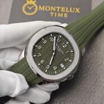Top Swiss Replica Patek Philippe Aquanaut Green Strap