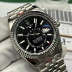 Superclone Rolex Sky-Dweller 42 mm Bright black Dial 336934 Jubilee - Image 4