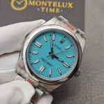 Top Clone Rolex Oyster Perpetual 41 MM Turquoise tiffany Blue Dial Replica
