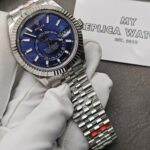 Rolex Sky-Dweller Blue Dial Stainless Steel 336934 Jubilee Replica - Image 2