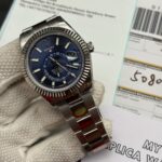 Rolex Sky-Dweller Blue Dial Stainless Steel 326934-0003 Oyster Replica - Image 2