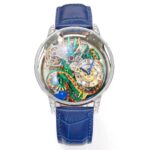 Clone Jacob & Co. Astronomia Green Dragon White Gold with Diamond