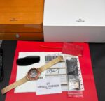 Replica Omega Seamaster 007 Burgundy Watch Super Clone - Image 2