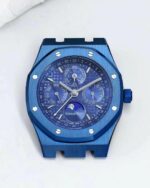 Super Clone Audemars Piguet Royal Oak Perpetual Calendar Blue ( + Video ) - Image 2