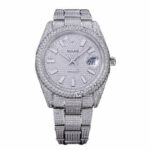 Replica Rolex Datejust 116334 Iced Out Diamond Pave Dial