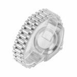 Replica Rolex Day-Date Platinum 228396TBR Ice Blue Baguette Index - Image 5