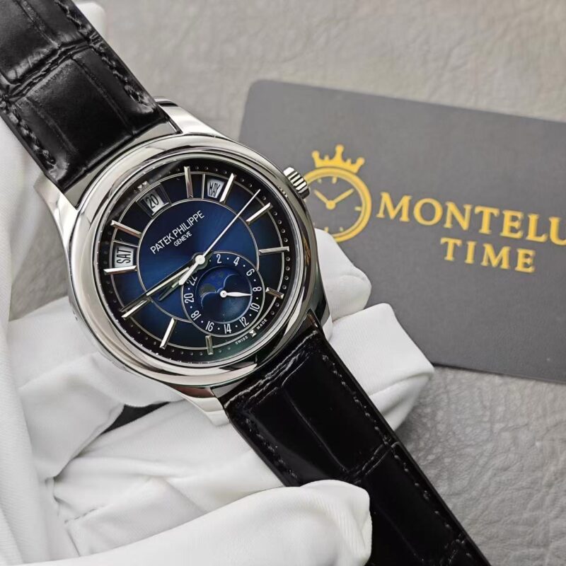 Replica Patek Philippe Complications Annual Calendar White Gold 5205G 013 40MM