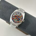 Super Clone Rolex Oyster Perpetual 36mm Multicolored Motif Dial 2026 – 126000 - Image 8