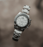Supe Clone Rolex Daytona 126502 Stainless Steel Platinum Rolesium White Grand Feu Enamel Dial (2026) - Image 2