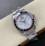 Supe Clone Rolex Daytona 126502 Stainless Steel Platinum Rolesium White Grand Feu Enamel Dial (2026)