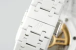 Replica AP Royal Oak White Ceramic Black Dial 41mm - Image 3