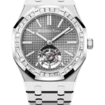 Replica AP Royal Oak White Gold Diamond Bezel 41mm