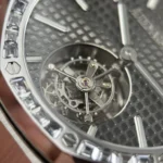 Replica AP Royal Oak Flying Tourbillon White Gold Grey Dial 41mm - Image 7