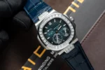 Replica Patek Philippe Nautilus White Gold Blue Dial 40mm - Image 2