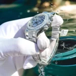 Replica Rolex Cosmograph Daytona Eye of the Tiger Moissanite Diamond 40mm - Image 4