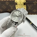 Replica Rolex Datejust 36mm Silver Dial Jubilee - Image 8