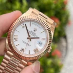 Replica Rolex Day-Date 40 Black Dial - Image 3
