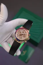 Replica Rolex Cosmograph Daytona Rainbow Rubber Strap 40mm - Image 8