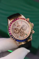 Replica Rolex Cosmograph Daytona Rainbow Rubber Strap 40mm - Image 4