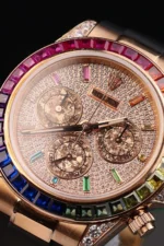 Replica Rolex Cosmograph Daytona Rainbow Rubber Strap 40mm - Image 5
