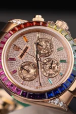 Replica Rolex Cosmograph Daytona Rainbow Rubber Strap 40mm - Image 6