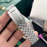 Replica Rolex Datejust 41 Blue Diamond Dial Jubilee - Image 3