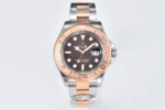 Replica Rolex Yacht-Master 40 Brown Dial Rose Gold & Steel