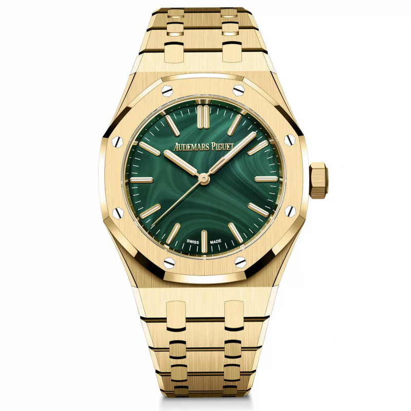 Super Swiss Clone Audemars Piguet Royal Oak Selfwinding 41mm Green Malachite Dial