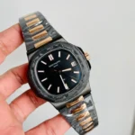Replica Patek Philippe Nautilus DiW Carbon Black Dial