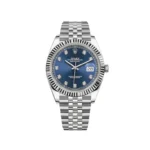 Replica Rolex Datejust 41 Blue Diamond Dial Jubilee